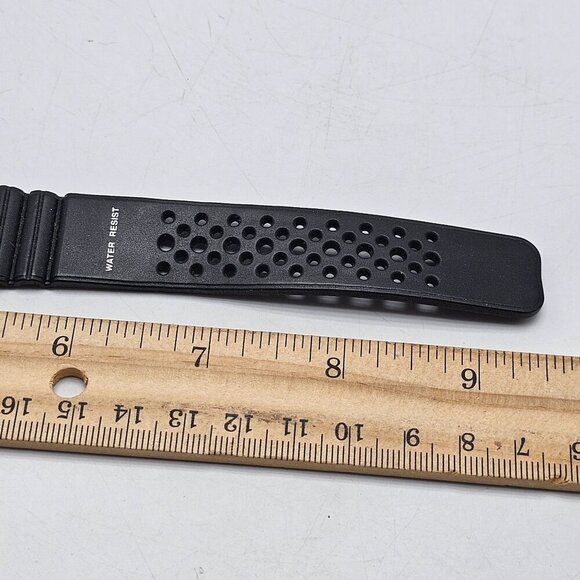 Vintage LEB Digital Chronograph Watch With Gold Accents Water Resistant Band - Picture 9 of 9